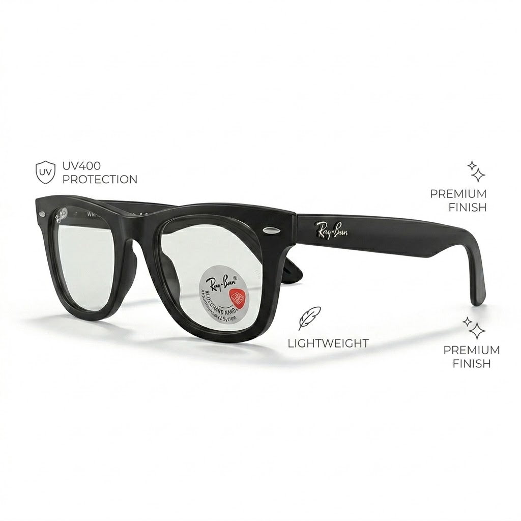 Ray-Ban 2140 Black Day Night Edition – Premium First Copy Transition Wayfarer Sunglasses