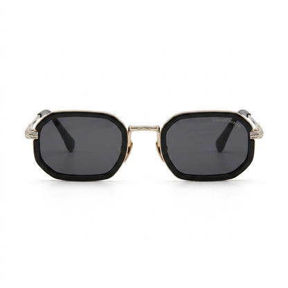 Chrome Hearts 98583 silver black eyewear front view 7A master quality