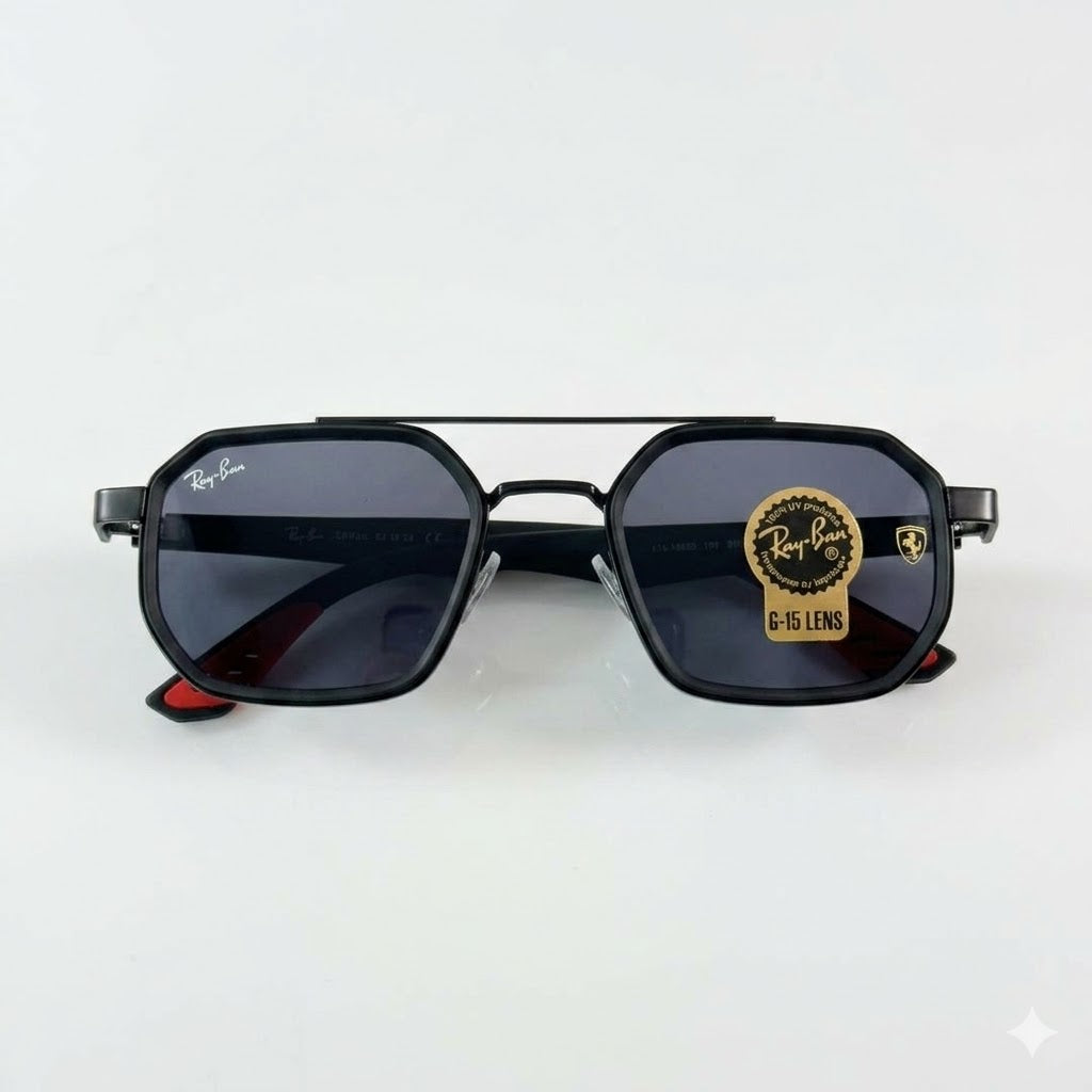Ray-Ban-09-Black-UV400-Lens-Detail