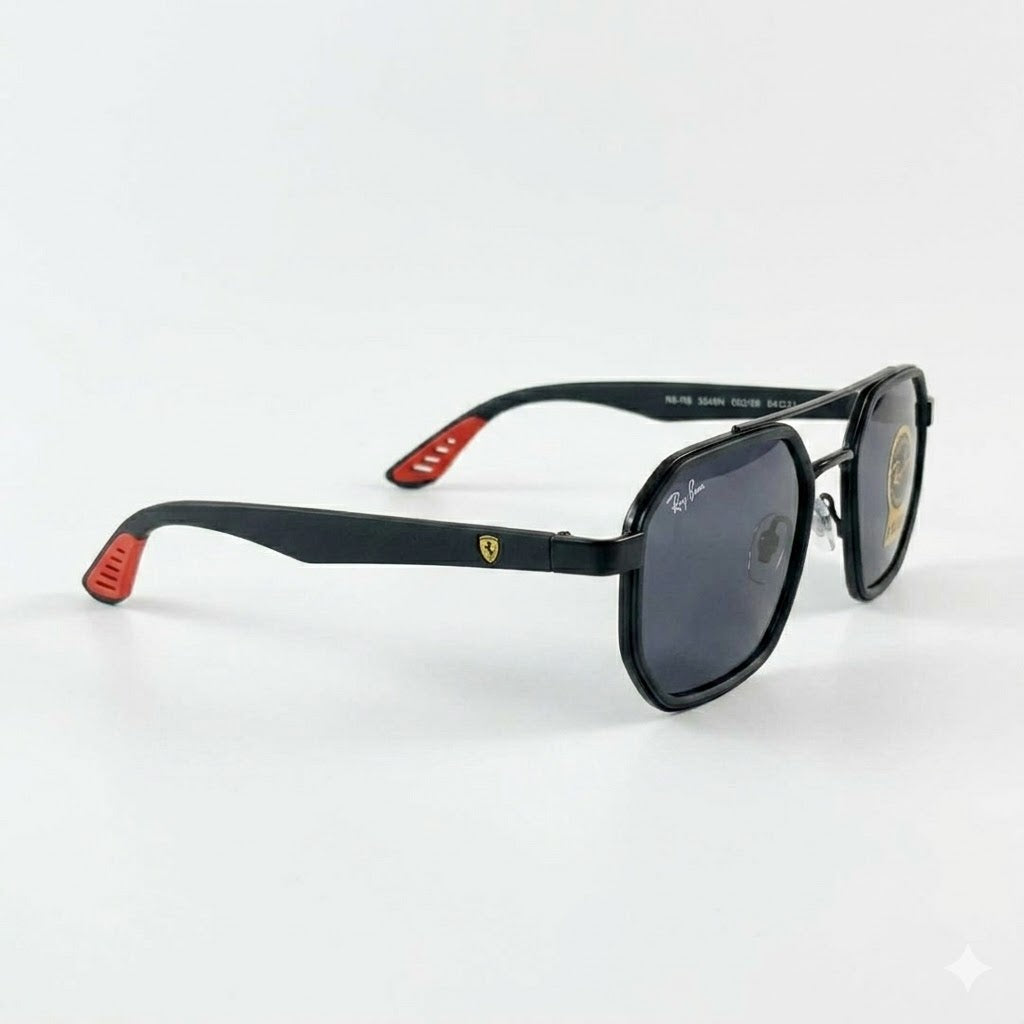 Ray-Ban-09-Black-Side-Profile-Branding