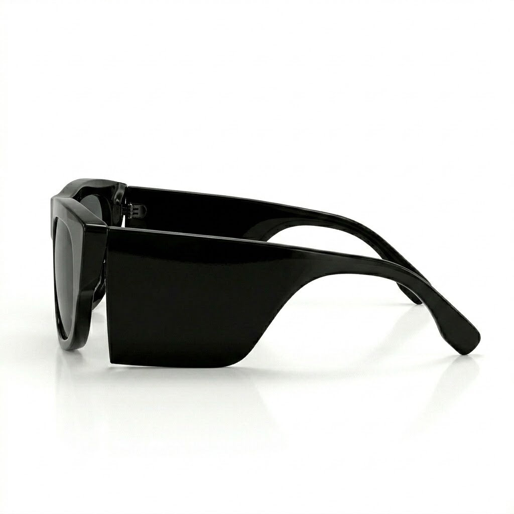 Burberry 6148 black sunglasses in premium branded box.