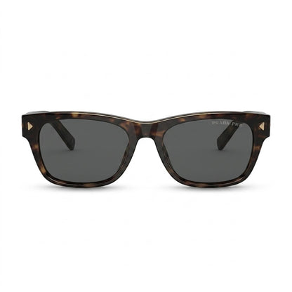 Prada-3490-wooden-black-wayfarer-front-view