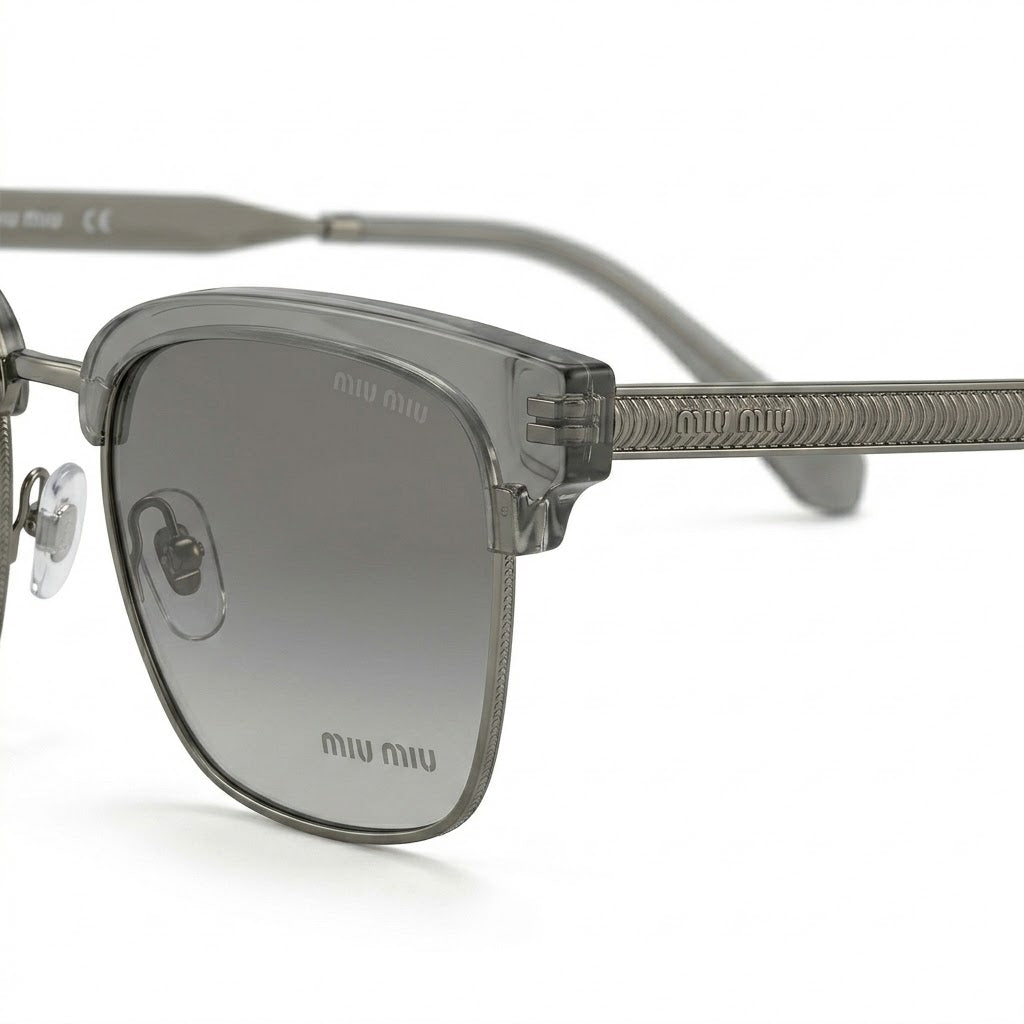 Miu Miu 110 sunglasses 45-degree angle luxury aesthetic.