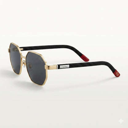 Cartier-2169-gold-bridge-black-rim-angle-shot