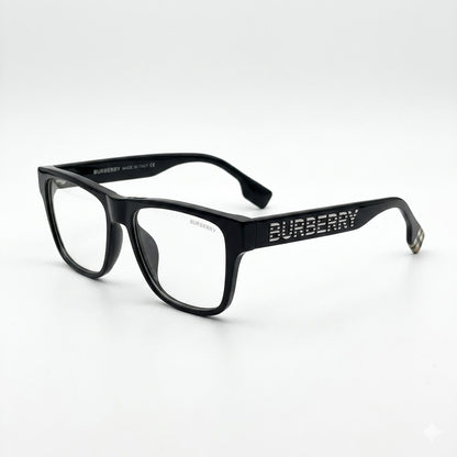 Burberry BE4358 Black Plano Sunglasses | First Copy at UniqueEyewears