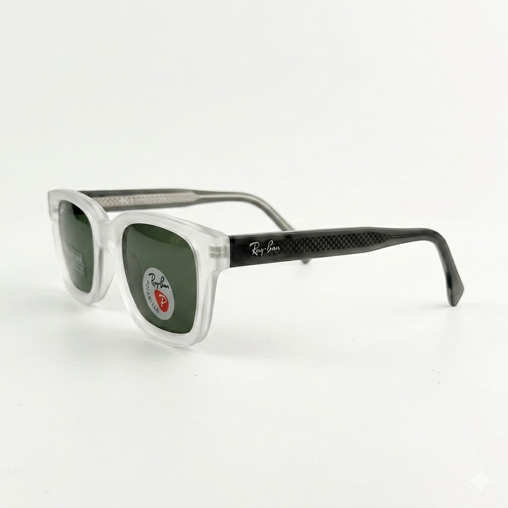 Ray-Ban 7701 Ice Grey Edition – Premium First Copy Sunglasses with UV400 Protection