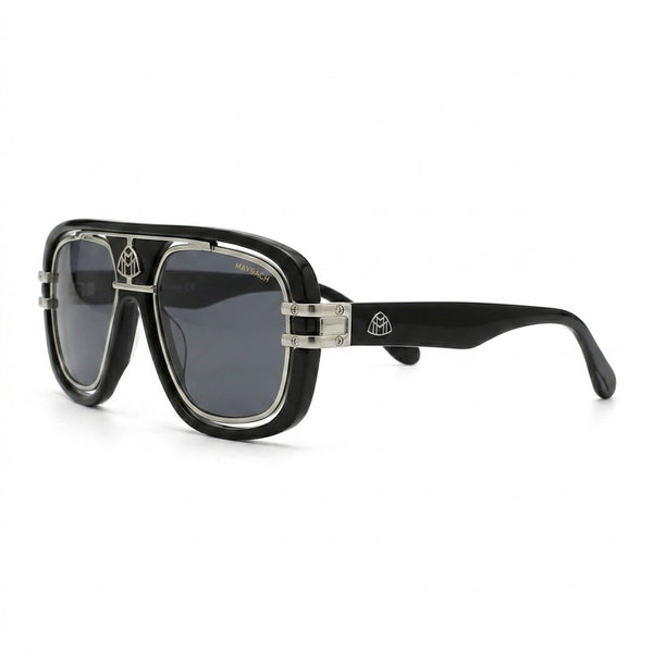 Maybach 7339 Silver Black Edition – Handcrafted Luxury First Copy Sunglasses