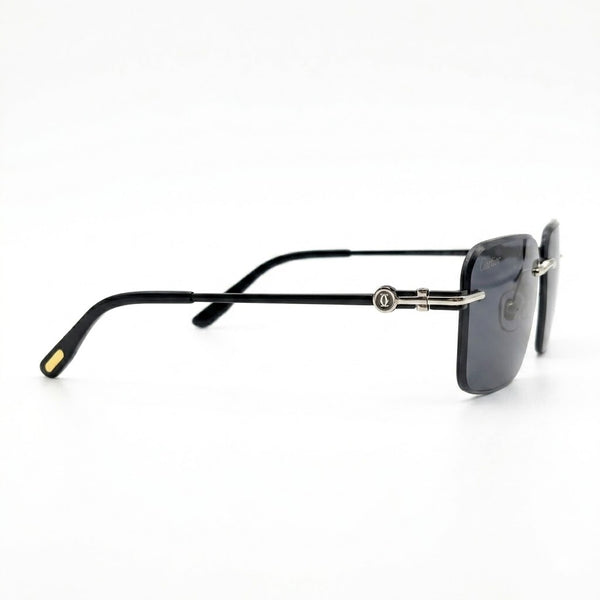 Cartier 0502 Gold Black Prestige – Rimless Luxury First Copy Sunglasses