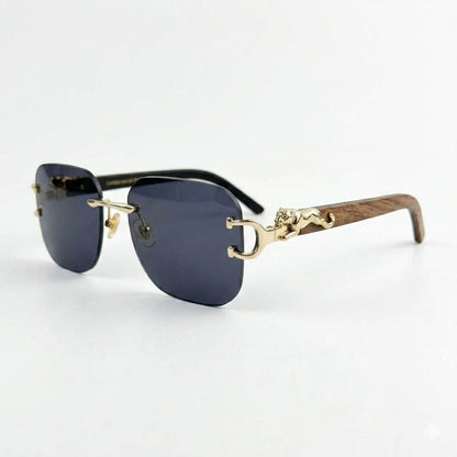 Cartier 3002 Gold Black Prestige – Premium First Copy Luxury Sunglasses