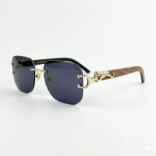 Cartier 3002 Gold Black Prestige – Premium First Copy Luxury Sunglasses