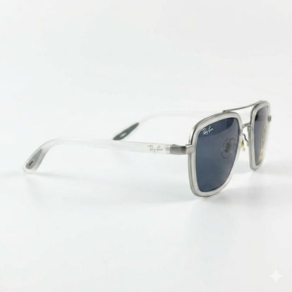 Ray-Ban 06 Ice Black Edition – Premium First Copy Sleek Minimalist Sunglasses