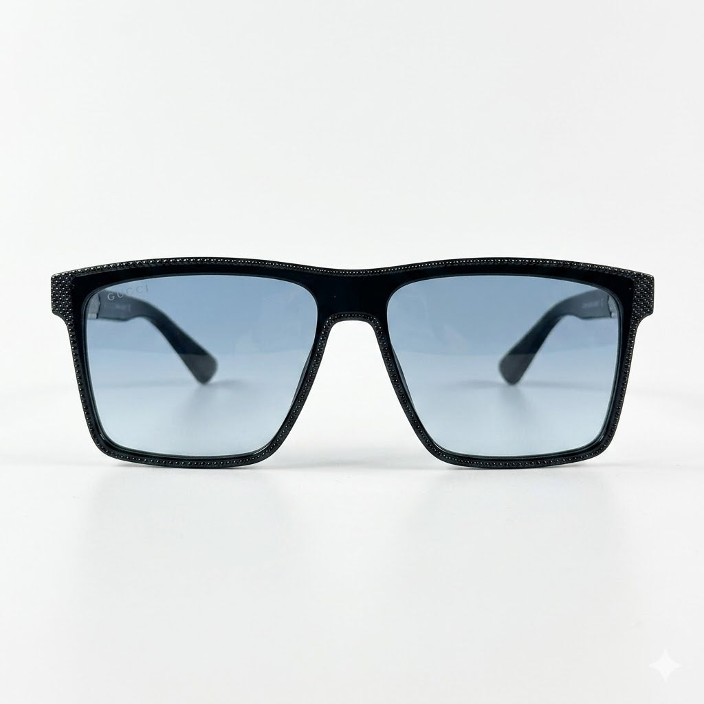 Gucci 2203 Black Blue Avant-Garde – Premium First Copy Luxury Sunglasses