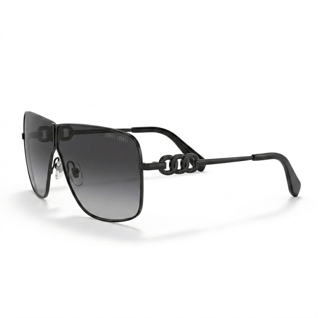 Miu Miu 23529 Black Shaded Icon – Premium First Copy Luxury Sunglasses