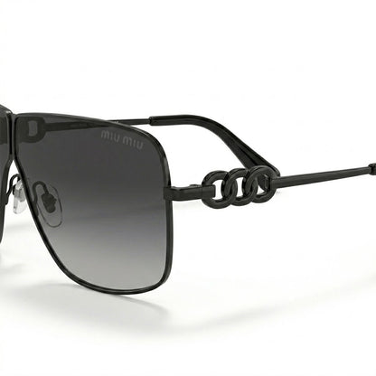 Miu Miu 23529 Black Shaded Icon – Premium First Copy Luxury Sunglasses