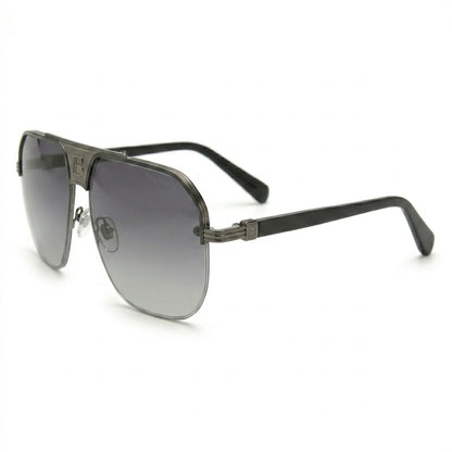 Side temple view of Balmain 72386 showing gold-tone hardware.