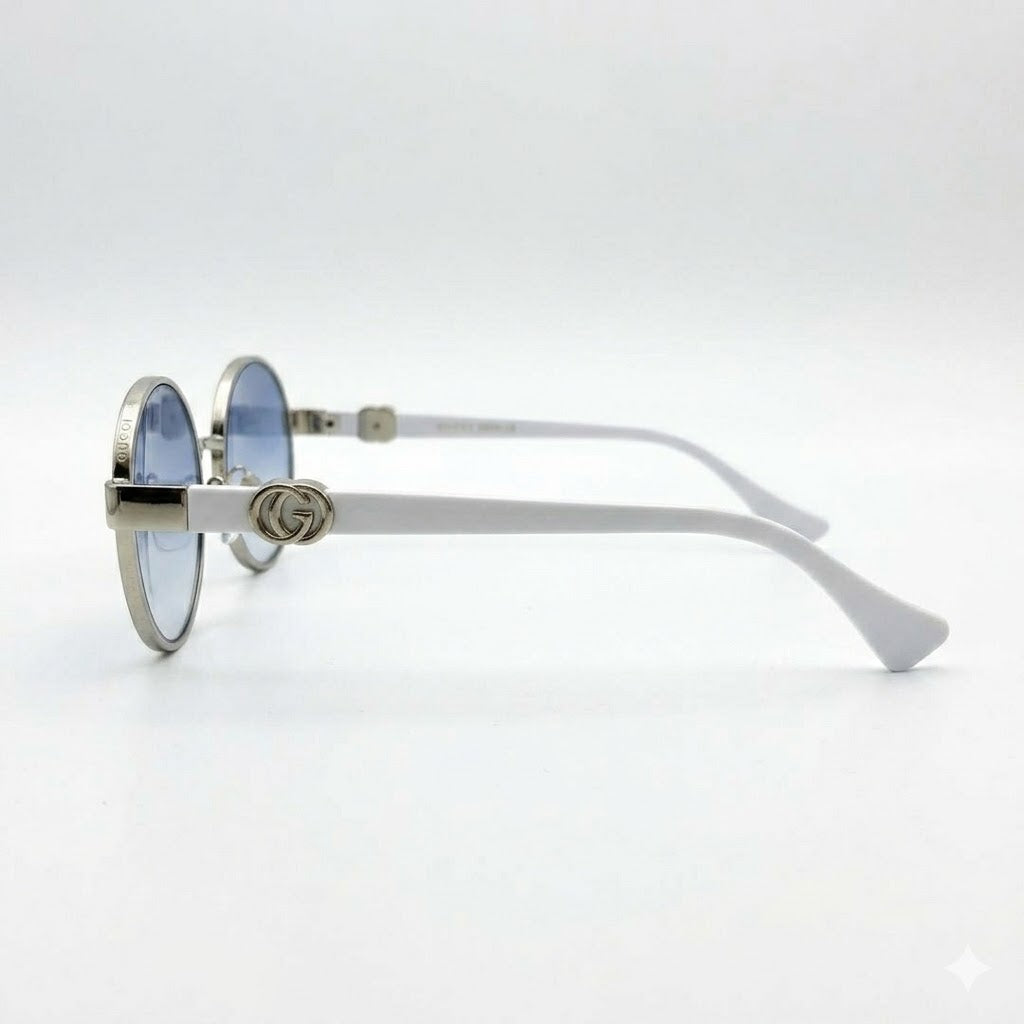 Gucci 019 sunglasses 45-degree angle luxury aesthetic.